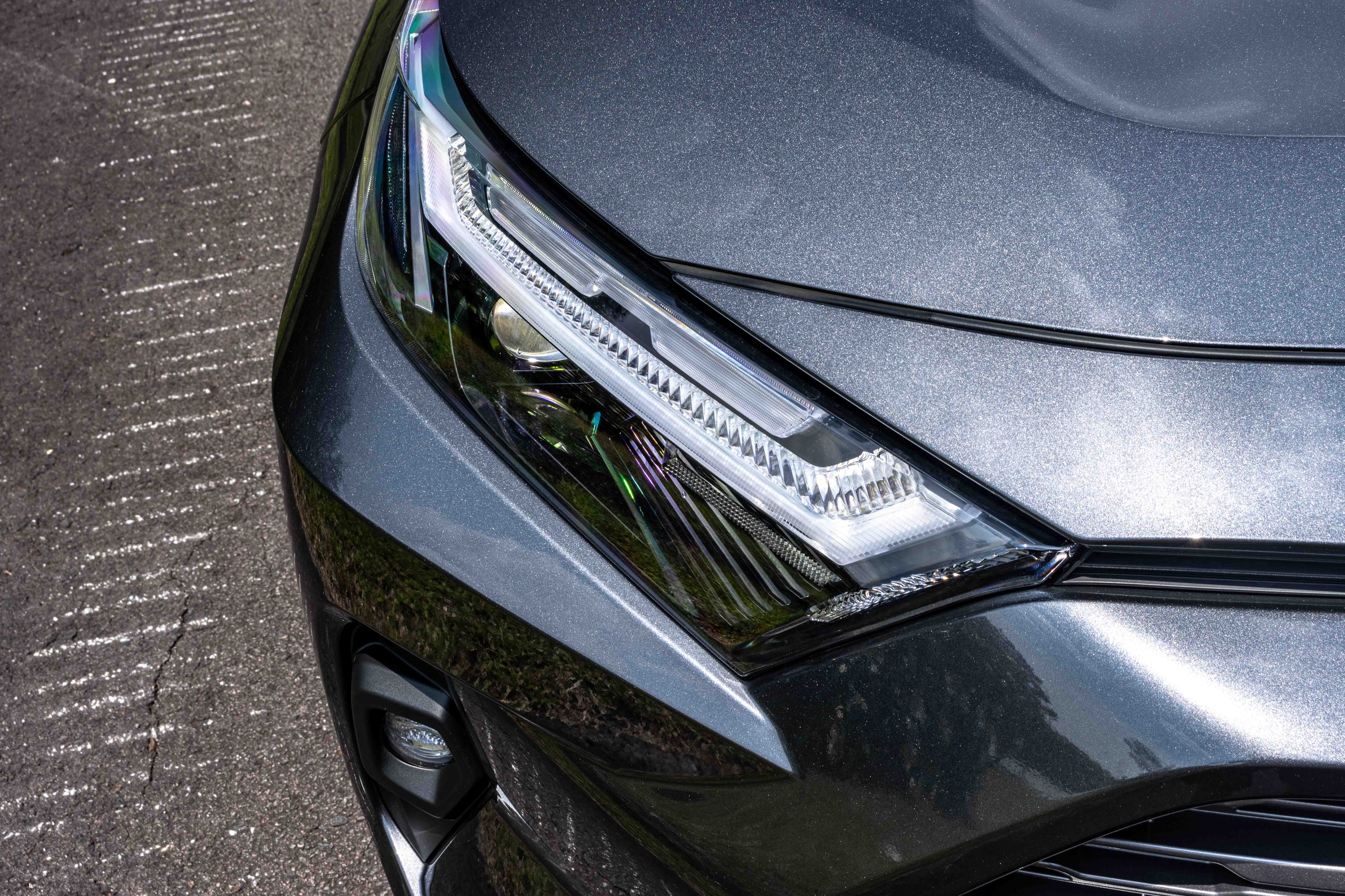 2022 Toyota RAV4 Hybrid Singapore - Headlight detail