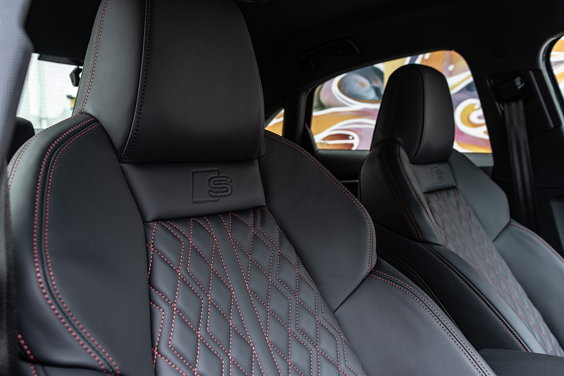 Audi S3 Sedan interior sports seats leather RHD Singapore