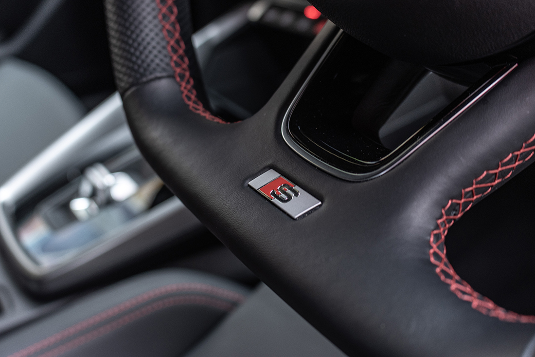 Audi S3 Sedan interior steering detail Singapore