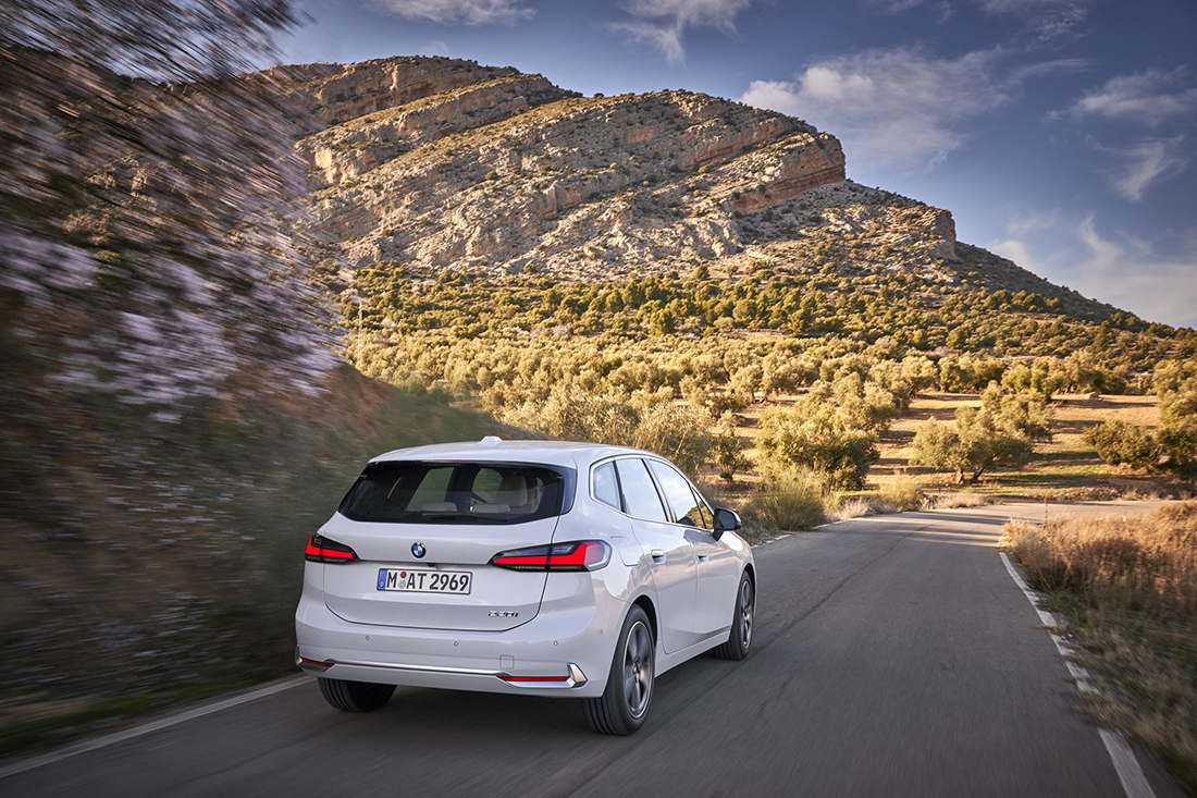 Derryn Wong drives the BMW 2 Series 220i Series Active Tourer in Malaga, Spain