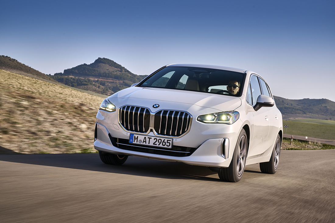 Derryn Wong drives the BMW 2 Series 220i Series Active Tourer in Malaga, Spain