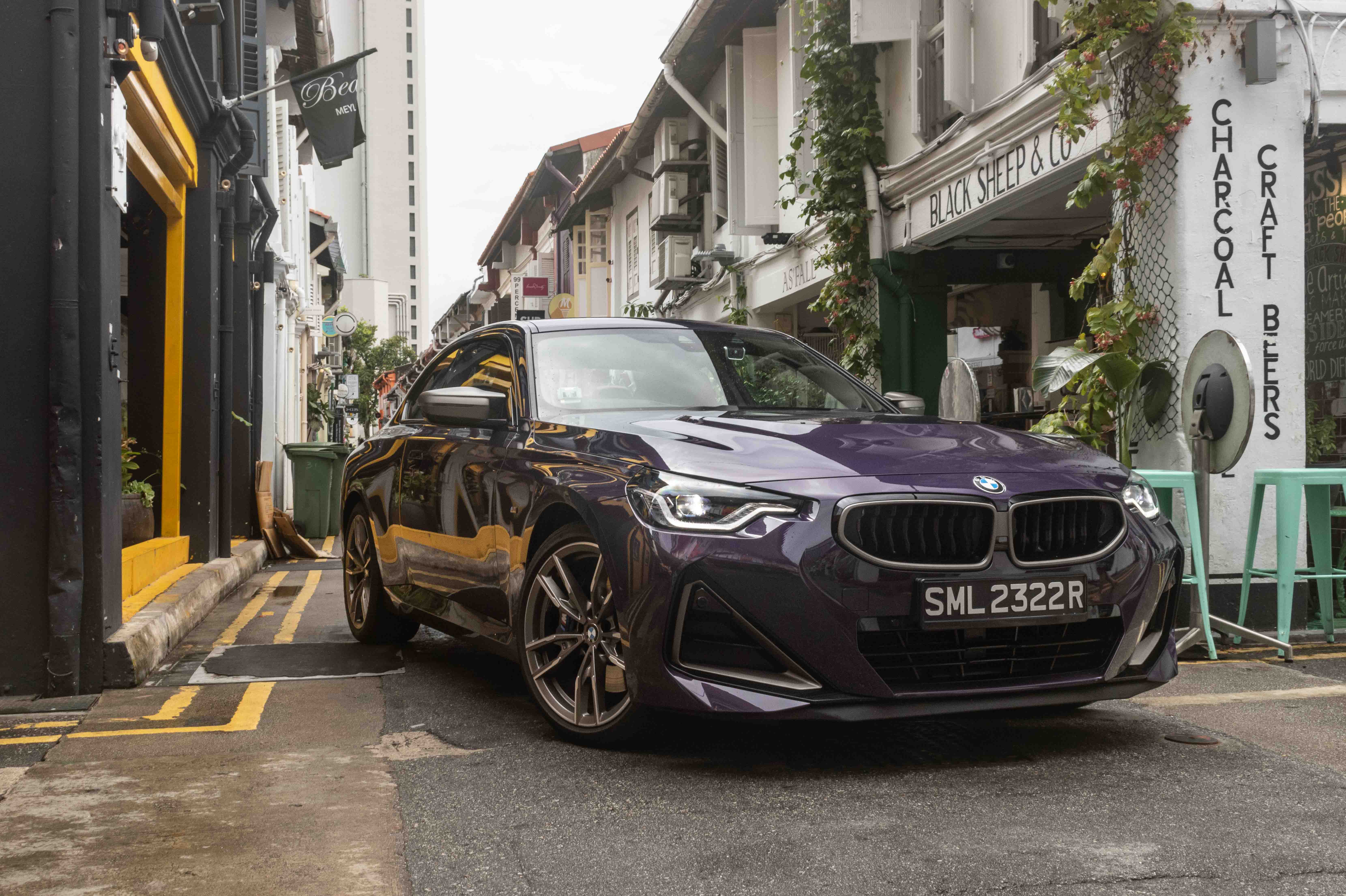 BMW M240i xDrive Coupe Singapore - Front right