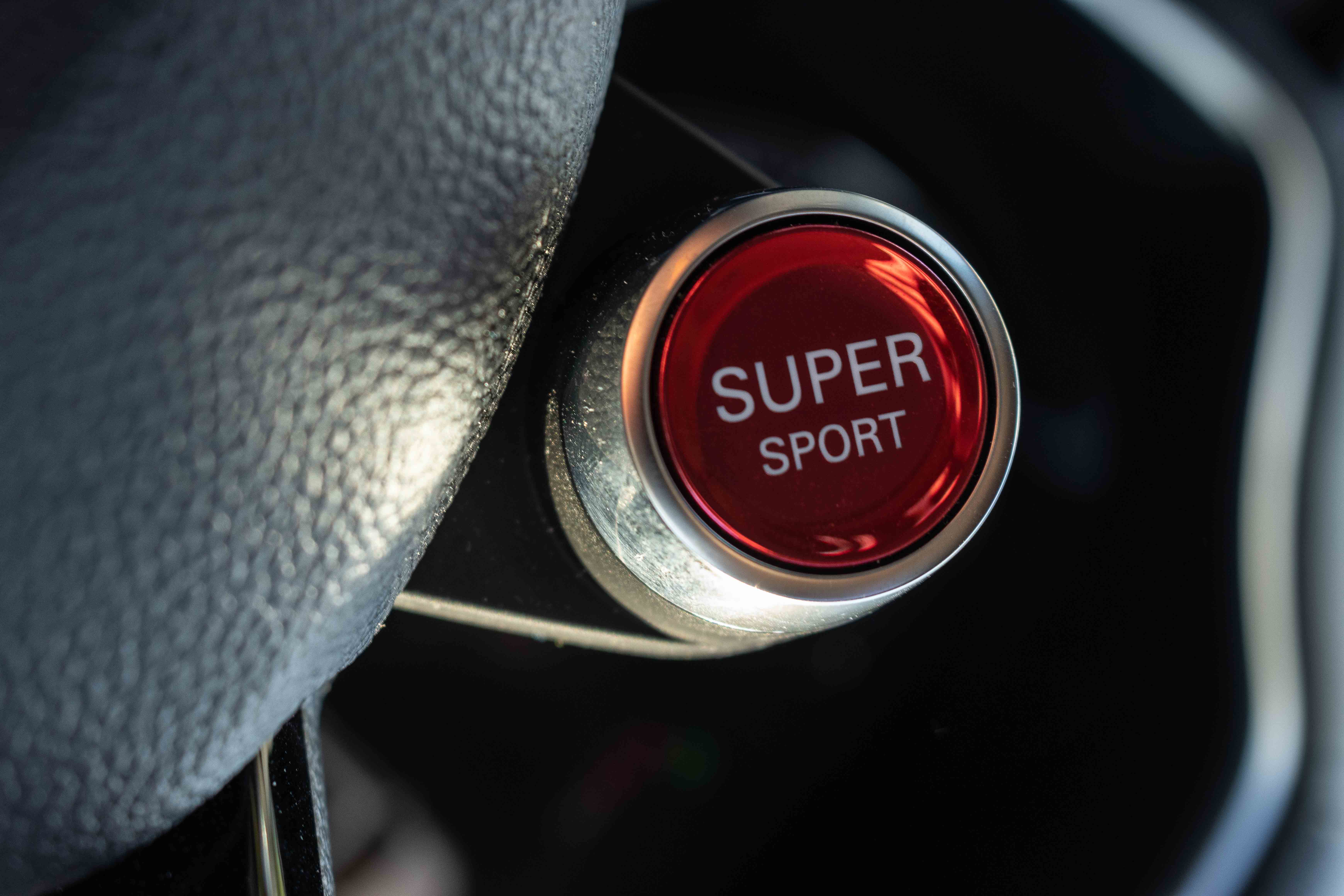 MG HS Singapore - Super Sport button