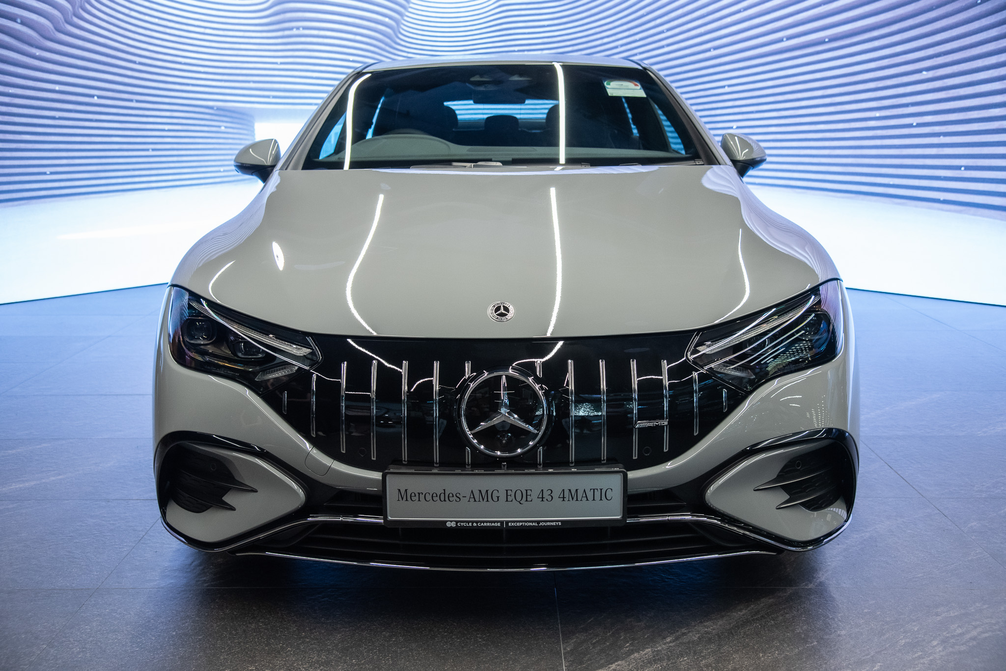 Mercedes-AMG EQE 43 4MATIC Launch