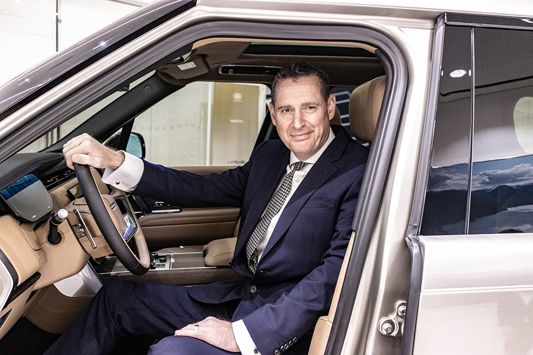 Alistair Scott, Managing Director of Jaguar Land Rover in the Asia Pacific Region