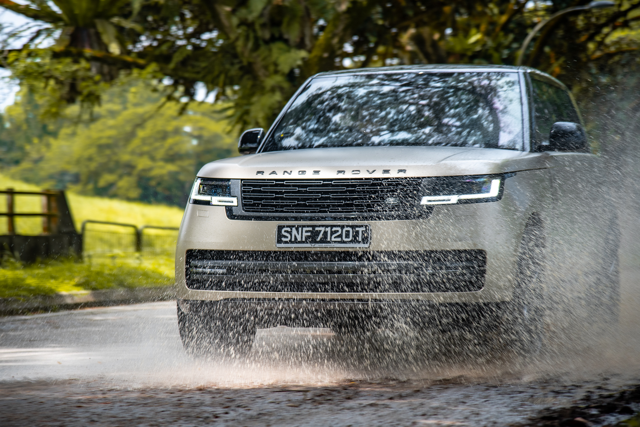 The Range Rover is one of the few luxury vehicles that manages to look as good both spotless and stained! 