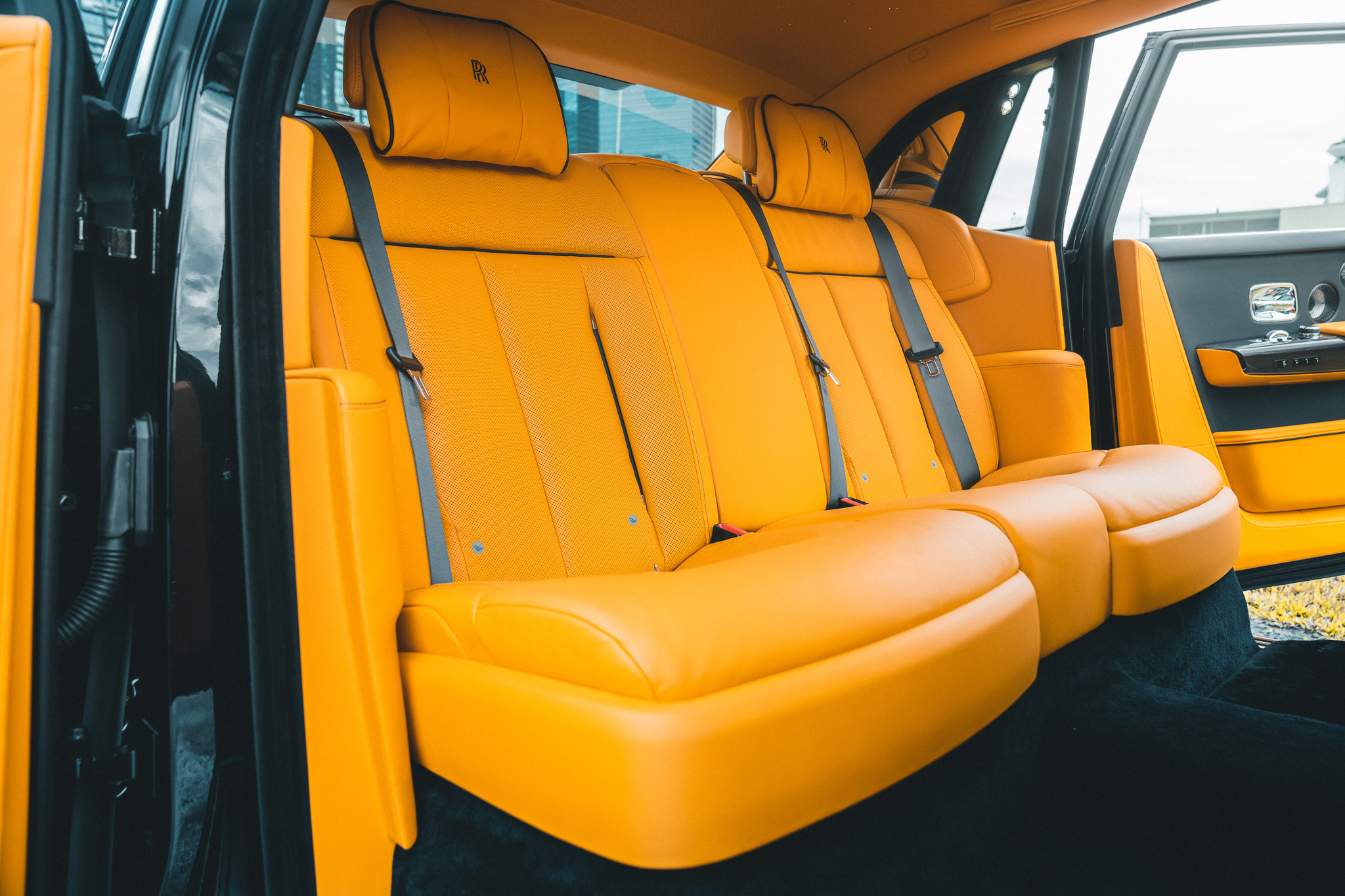 Rolls-Royce Phantom Series II rear seats