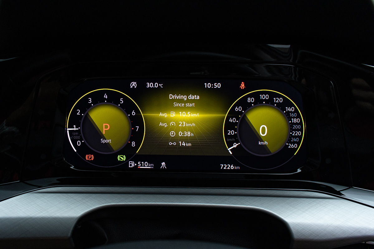 2023 Volkswagen Golf Life 1.5 96kW eTSI Singapore - Digital Cockpit Pro 10.25-inch display