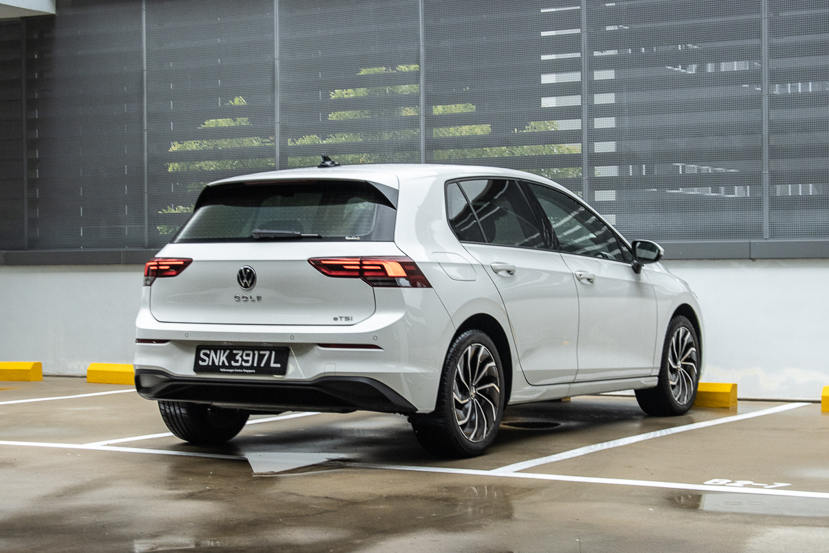 2023 Volkswagen Golf Life 1.5 96kW eTSI Singapore - Rear right