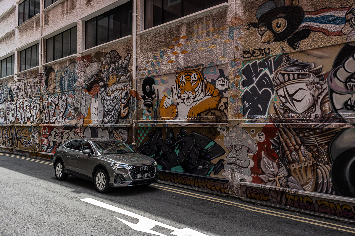 Audi Q3 Sportback 1.5 MHEV Singapore - Front right