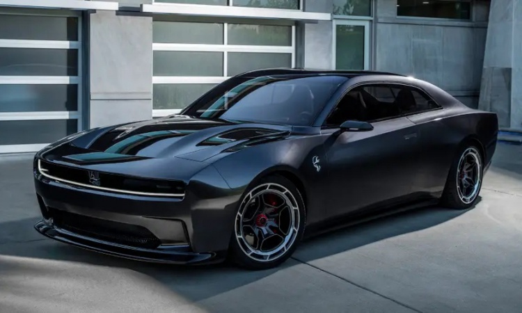 The all-electric Dodge Charger Daytona SRT Concept is louder and faster than a V8 muscle car