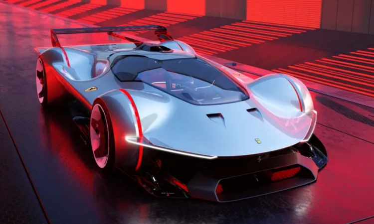 Wow. Check out Ferrari’s stunning 1,338bhp Vision Gran Turismo concept