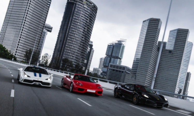 Horsing around with the Challenge Stradale, 430 Scuderia & 458 Speciale