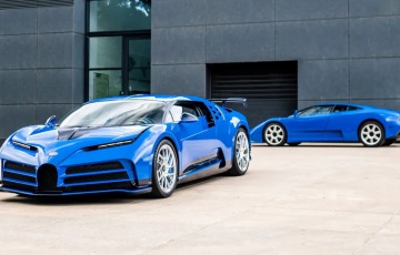 The first customer Bugatti Centodieci has been designed to match an EB110