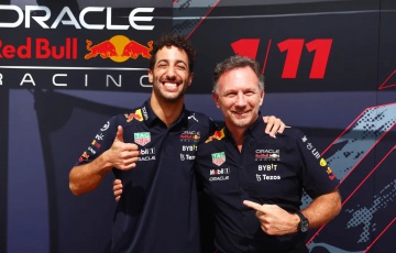 F1: Daniel Ricciardo is back at Red Bull
