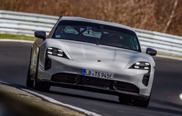Porsche beats Tesla: Taycan Turbo S sets new Nürburgring electric car lap record